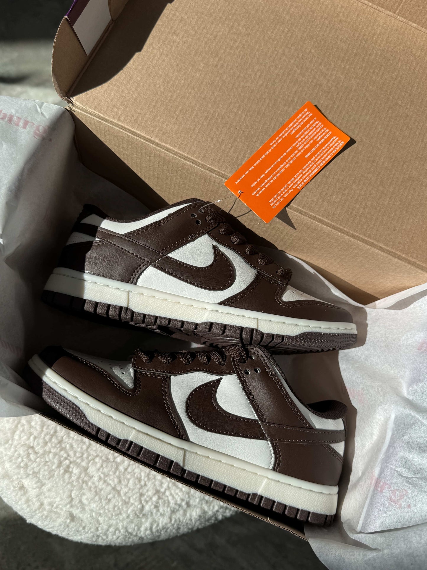 Tênis Dunk Cacau Feminino Casual