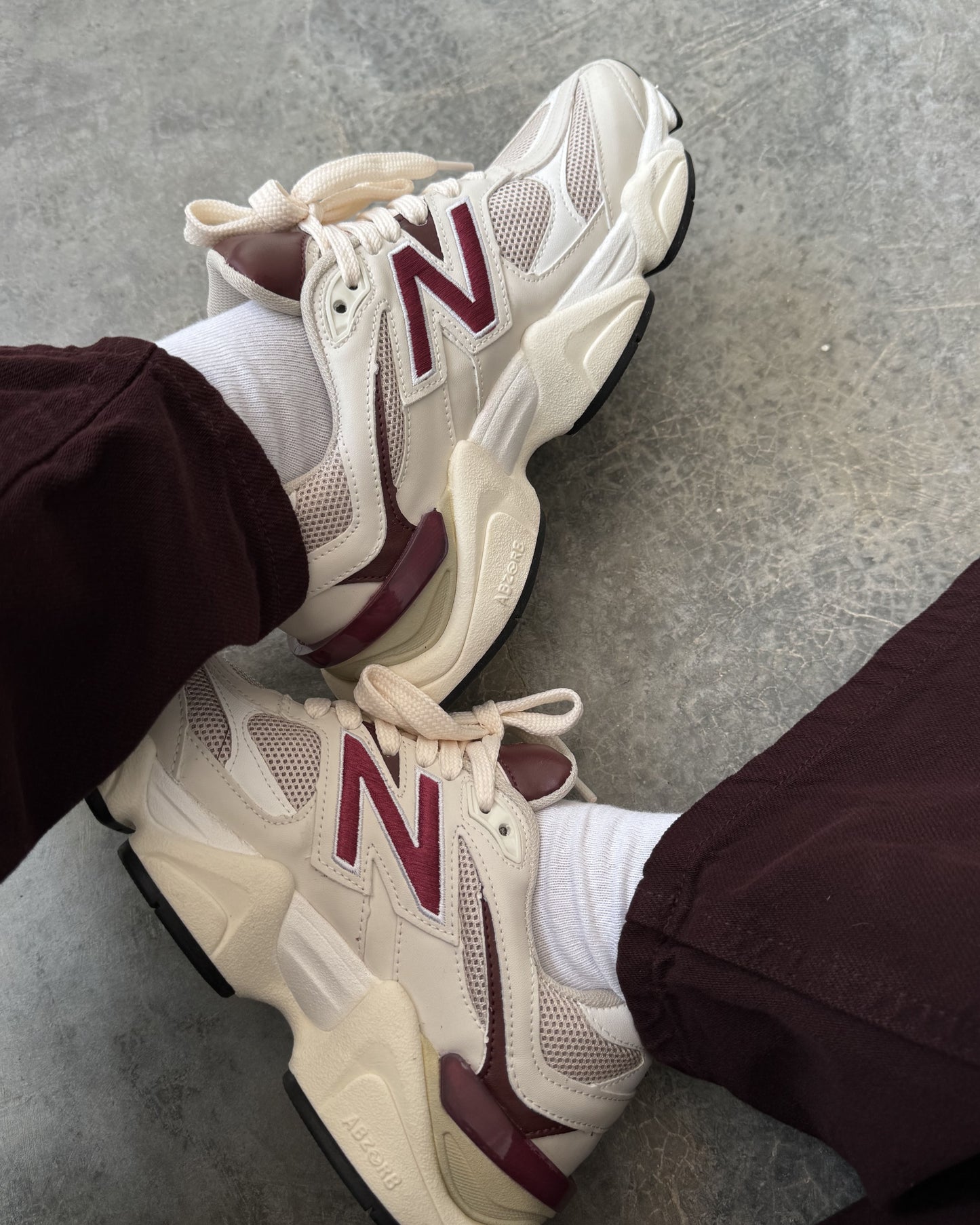Tênis NB 9060 Off Bordo Feminino Casual