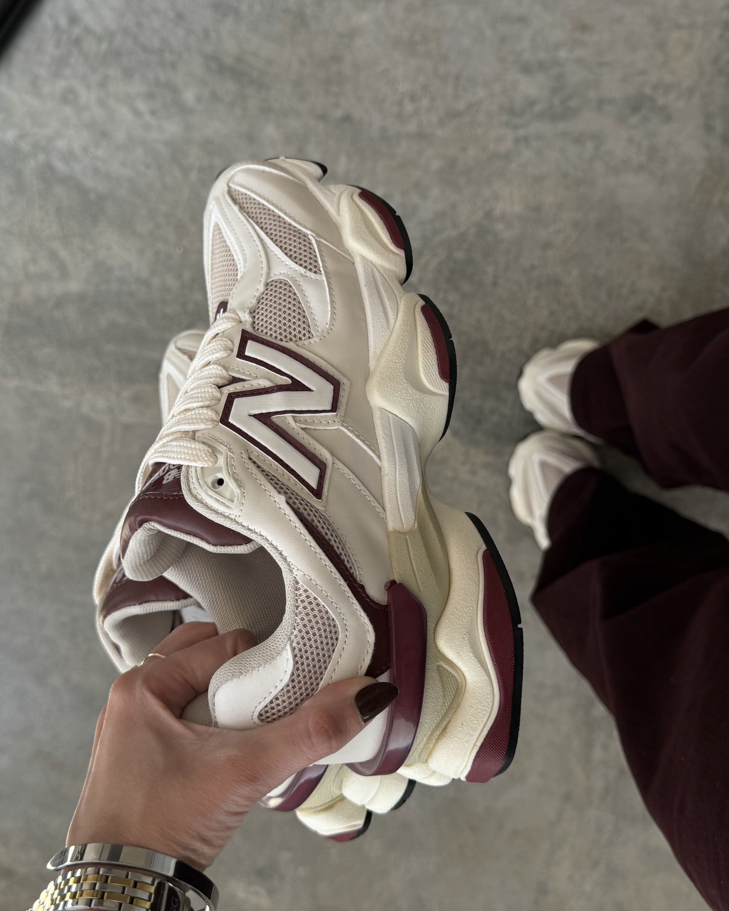 Tênis NB 9060 Off Bordo Feminino Casual