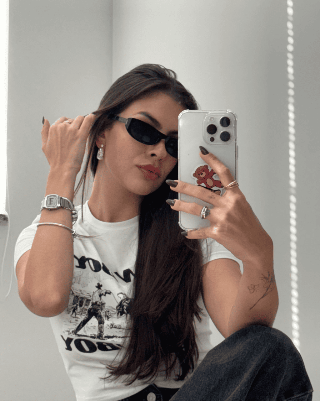 Óculos de Sol Hailey Feminino com Estilo Retrô
