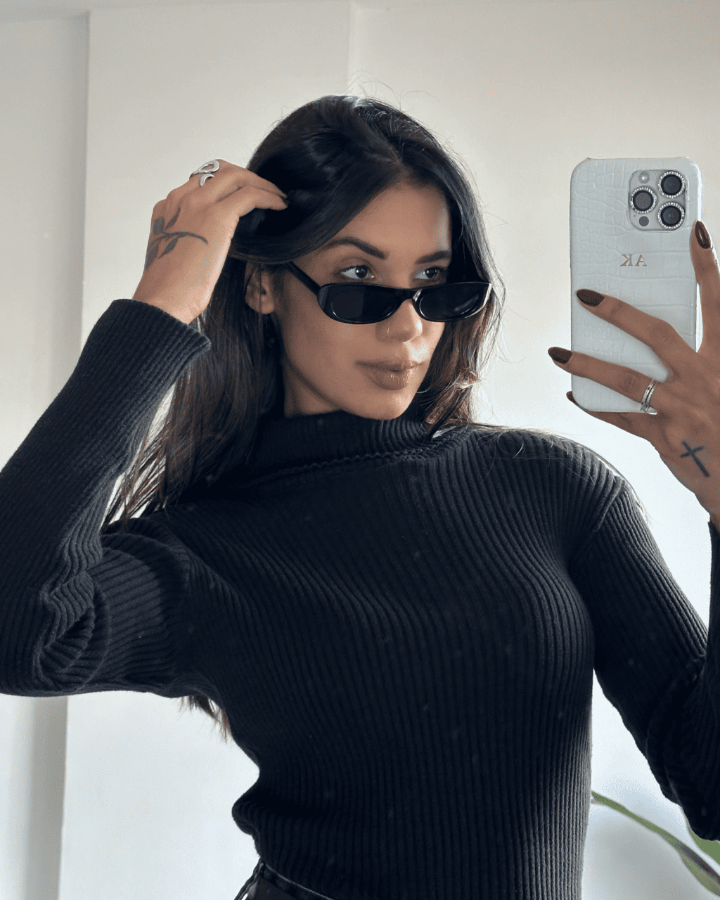 Óculos de Sol Hailey Feminino com Estilo Retrô