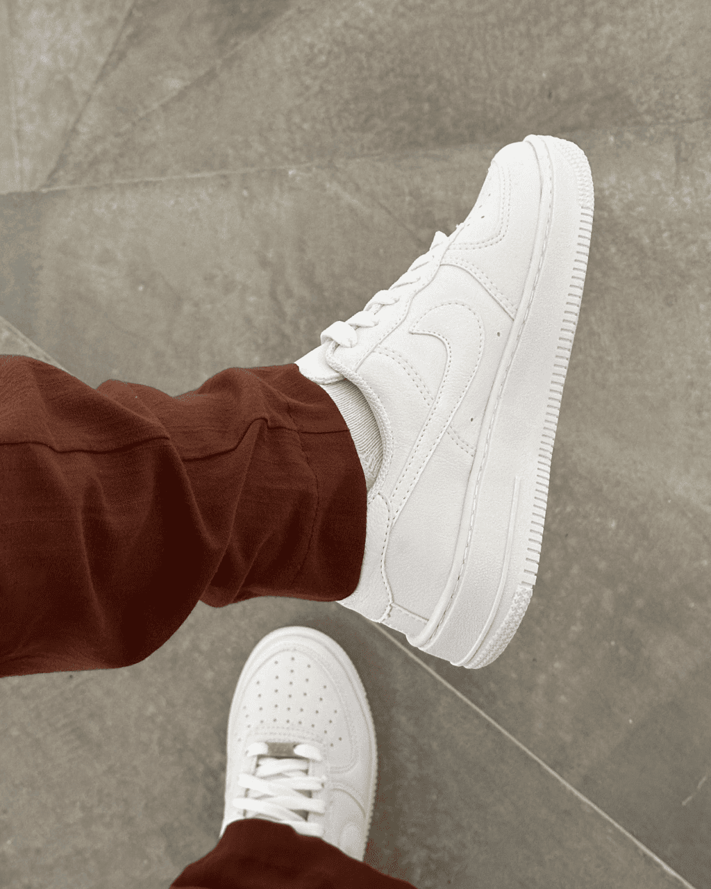 Tênis Air Force 1 Branco Feminino Casual Confortável e Estiloso