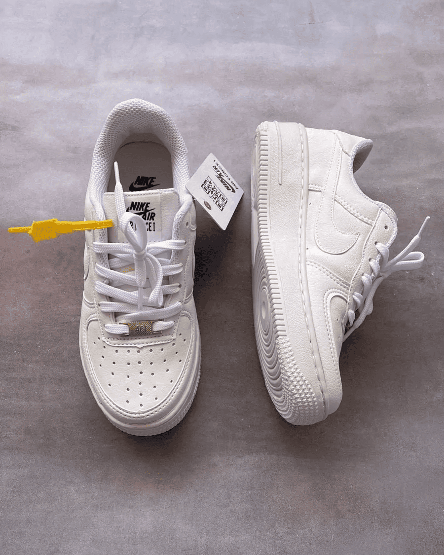 Tênis Air Force 1 Branco Feminino Casual Confortável e Estiloso