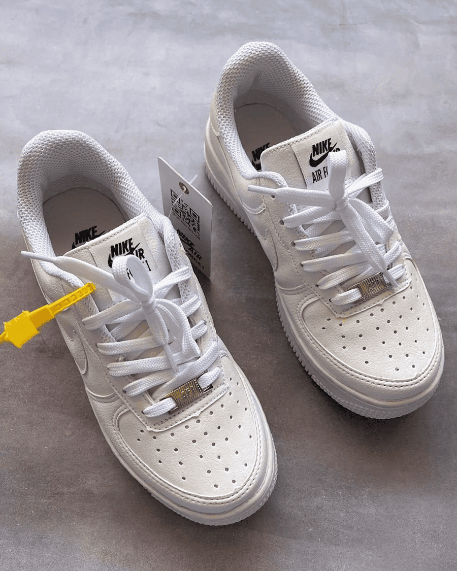 Tênis Air Force 1 Branco Feminino Casual Confortável e Estiloso