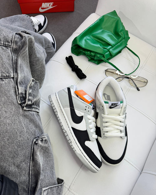 Tênis Dunk Cinza e Preto