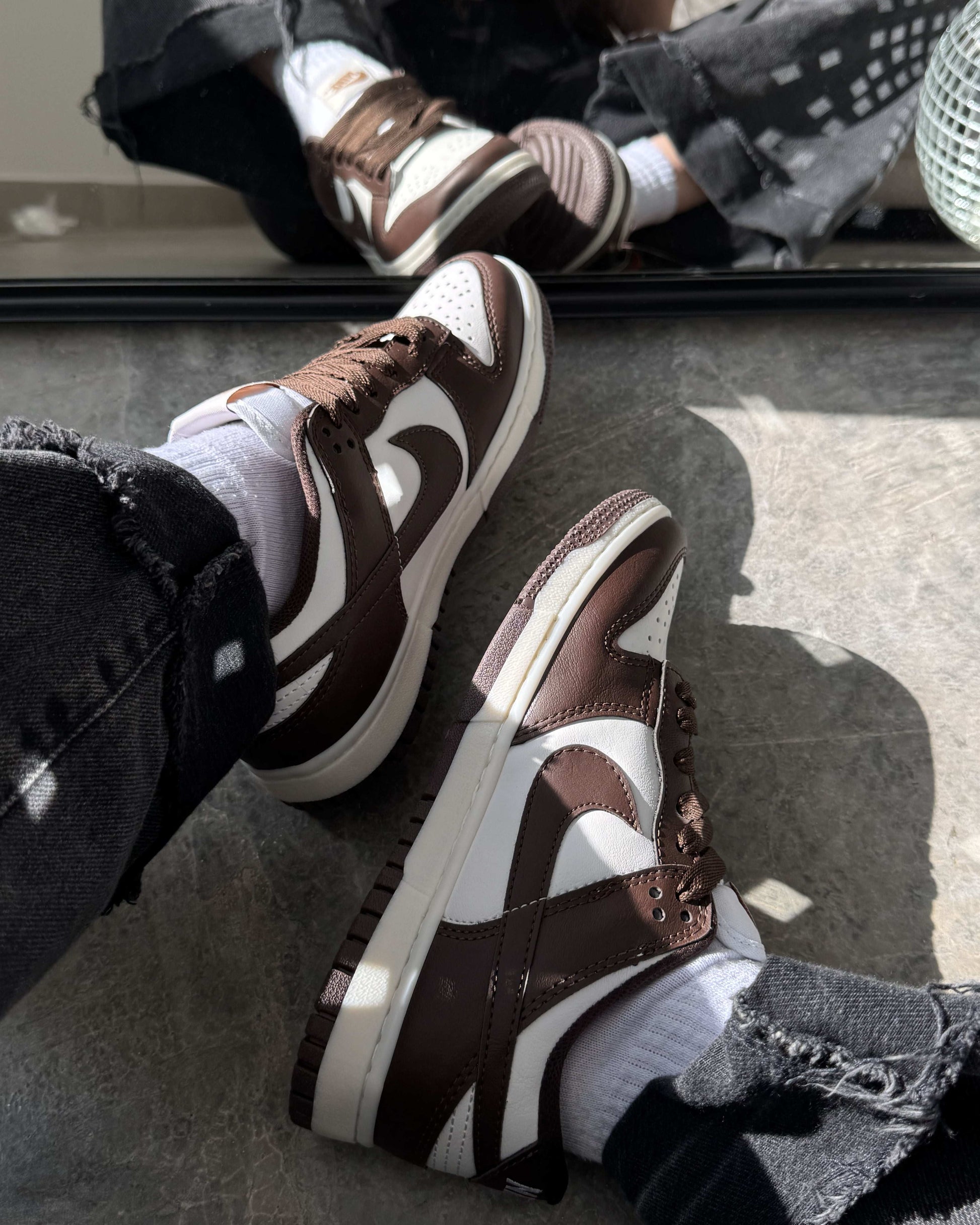 Tênis Dunk Cacau Feminino Casual