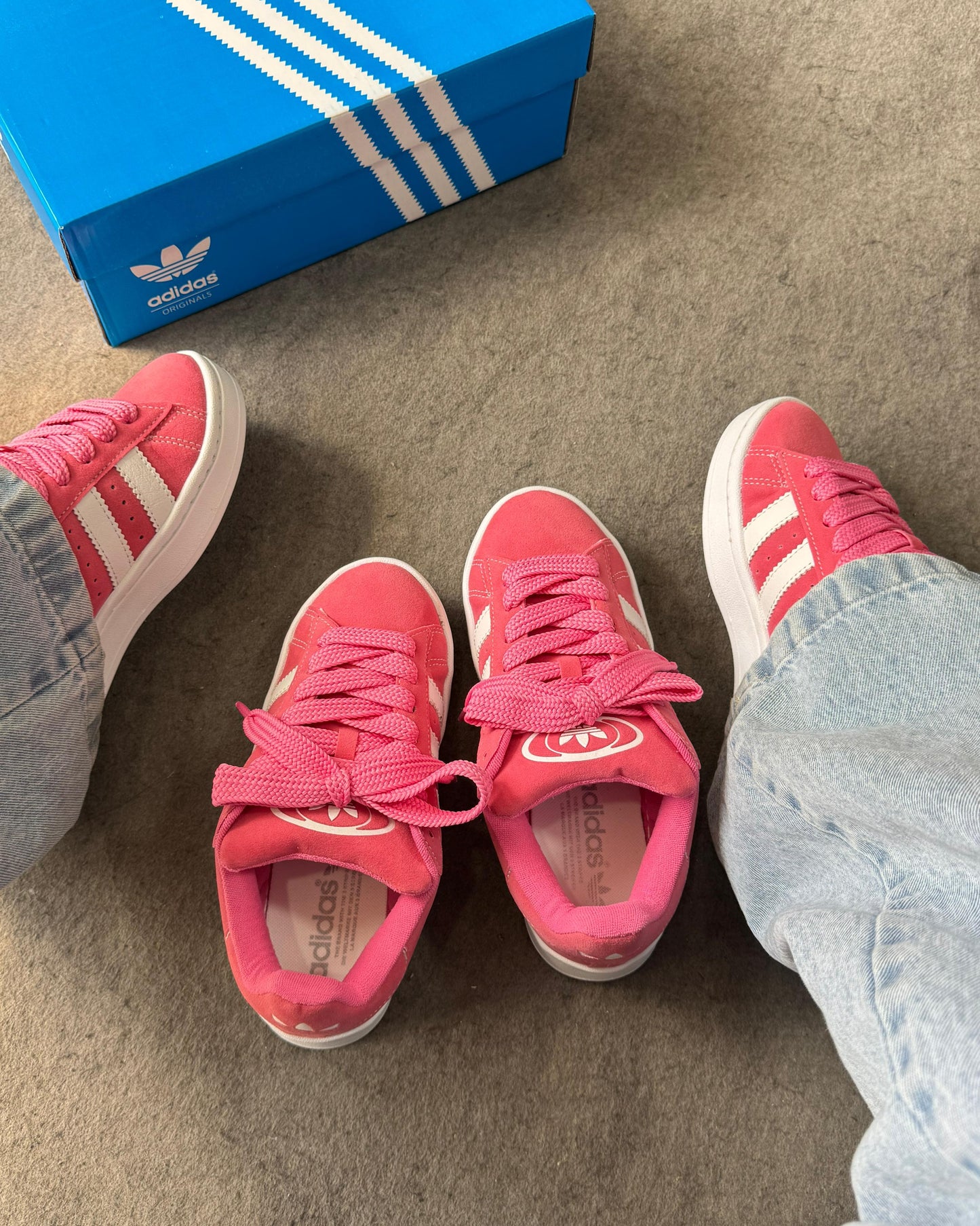 Tênis Campus Pink Feminino