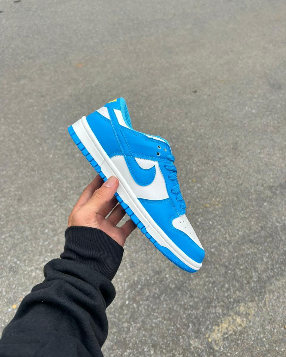 Tênis Dunk Low Azul e Branco