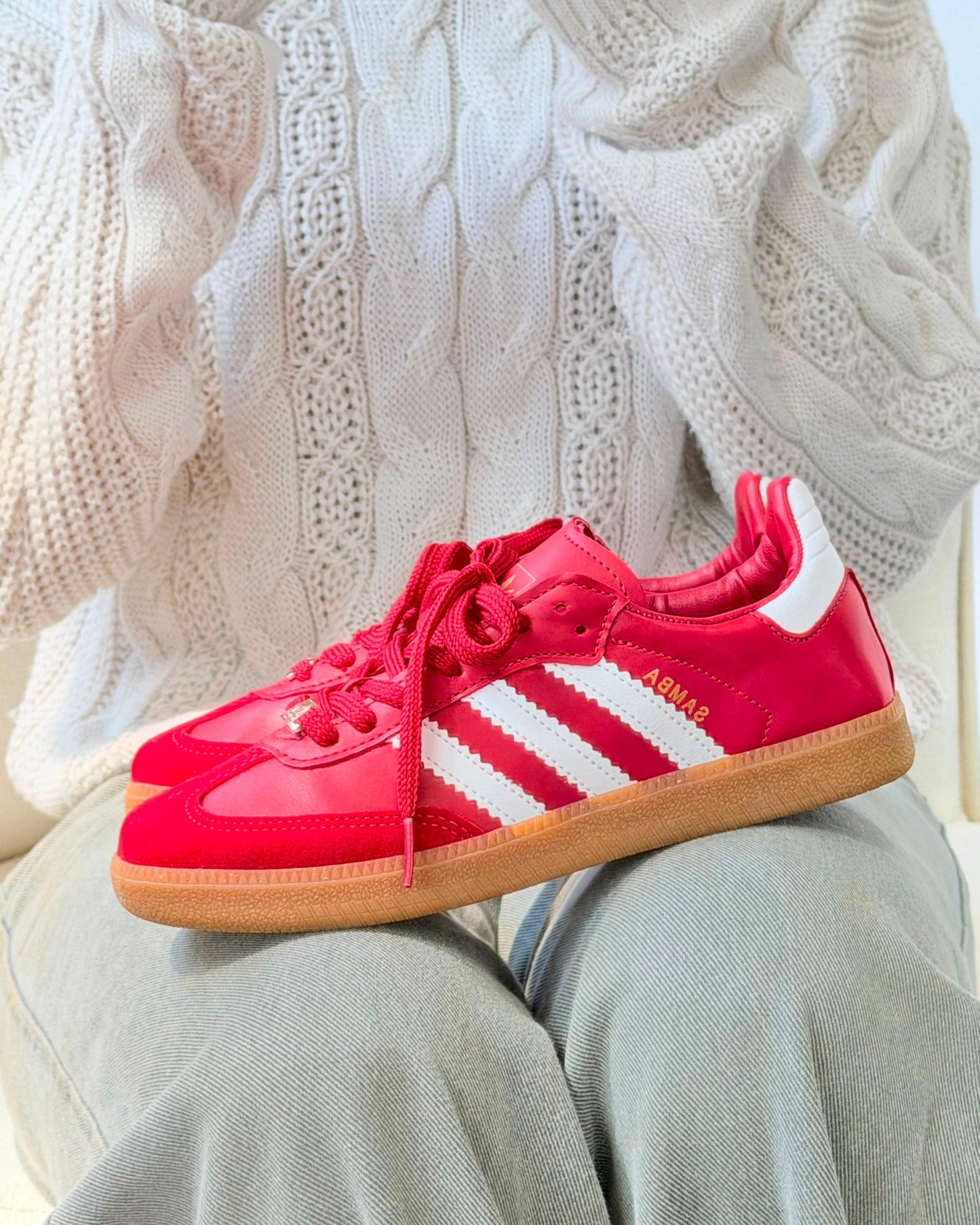 Tênis Samba Vermelho