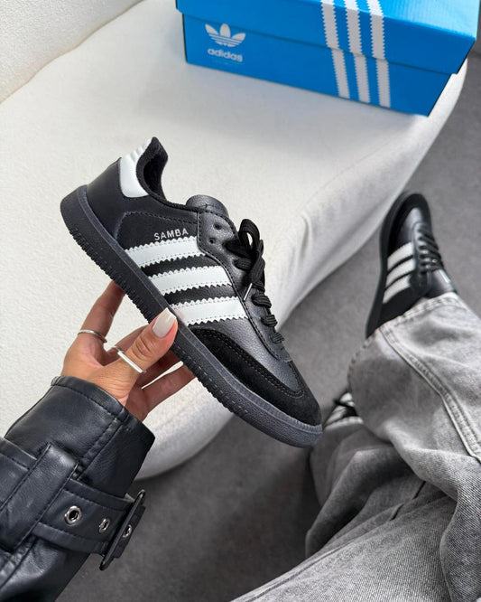 Tênis Samba Preto Sintético