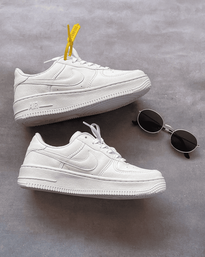 Tênis Air Force 1 Branco Feminino Casual Confortável e Estiloso