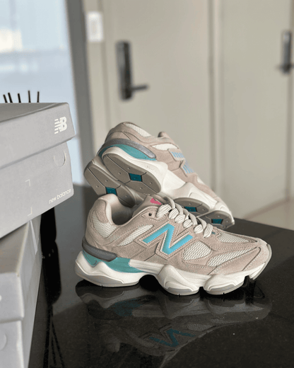 Tênis NB 9060 Bege Feminino em Camurça com Solado Anatômico